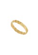 INNOCENT BRAID ring. 18kt Gold plated silver