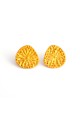 Yao 18kt gold plated earrings