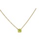 MARTINICA collar plata baño oro 18kt y peridoto
